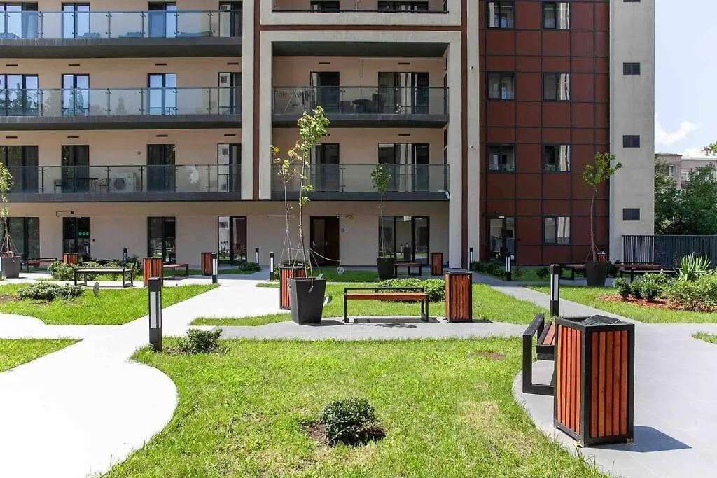 Gg Home - Cozy 1 Bedroom Apartment On Kazbegi Avenue 15 Tbilisi 0*,  Georgien